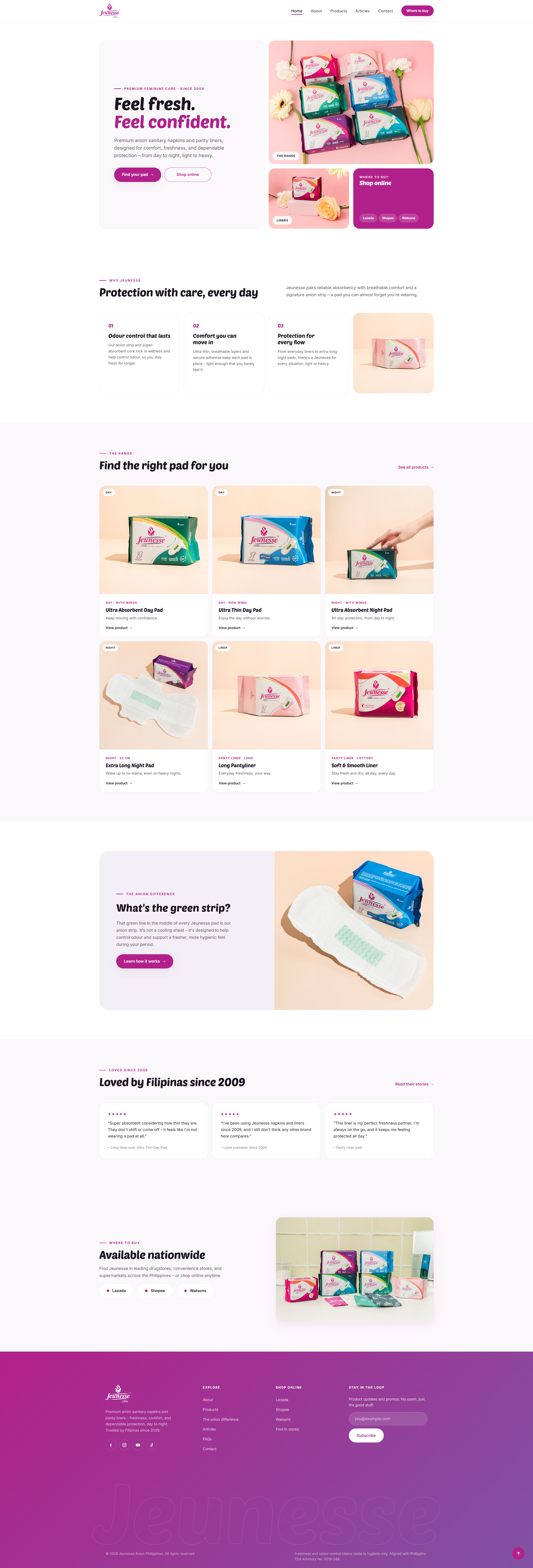 Preview of homepage direction C